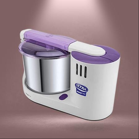 Elgi Ultra Grind+ Gold Table Top Wet Grinder, 2L (White/ Purple